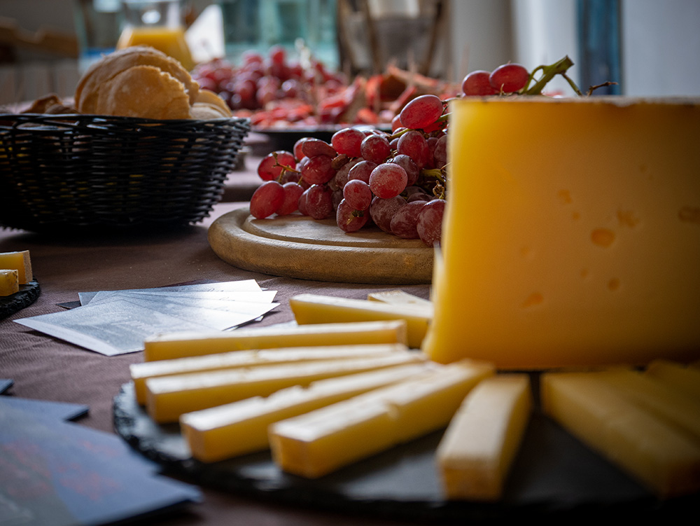 Formaggi e prodotti tipici della Valtellina nei punti ristoro del VEF